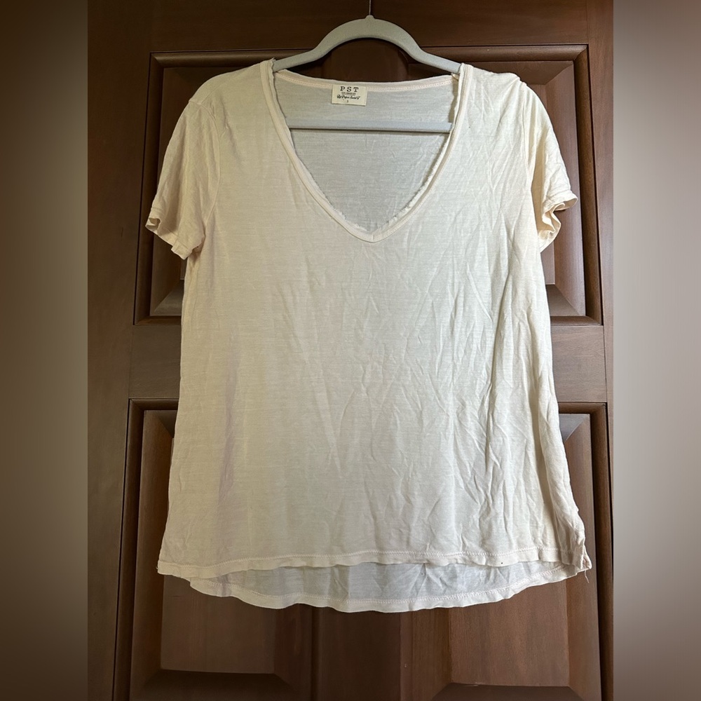 Project Social T  PST  V-neck tshirt lightweight small